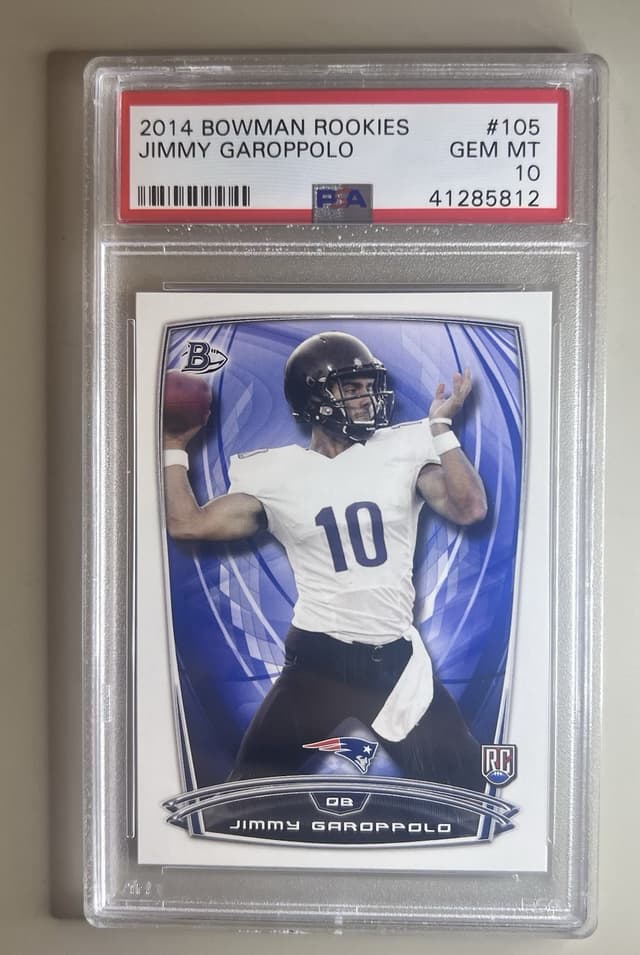 Jimmy Garoppolo Bowman Rookies #105 Base