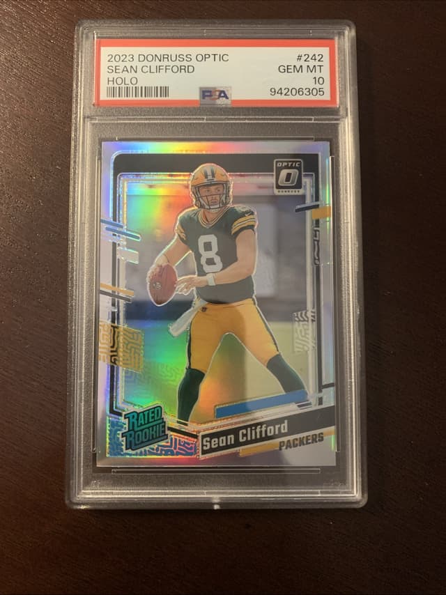 Sean Clifford Panini Donruss Optic #242 Holo