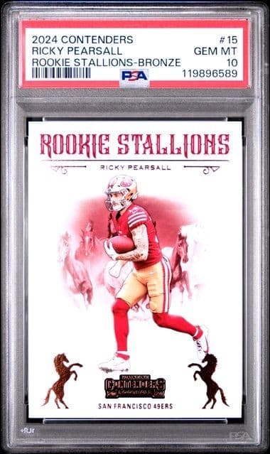 Ricky Pearsall Panini Contenders Rookie Stallions #15 Bronze