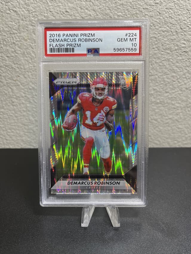Demarcus Robinson Panini Prizm #224 Flash Prizm
