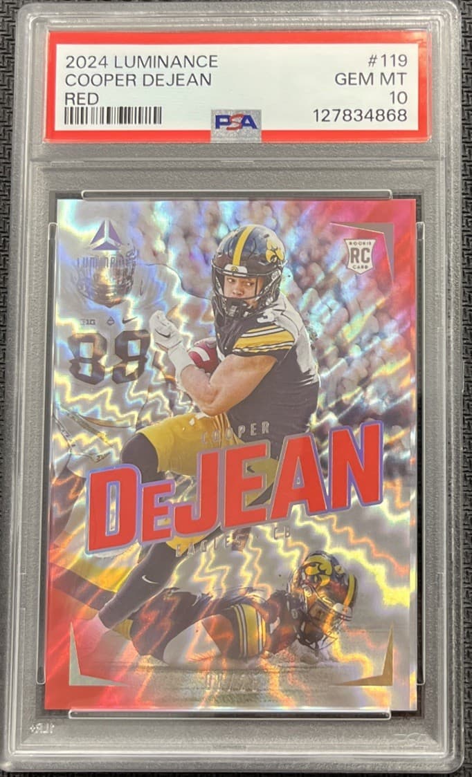 Cooper DeJean Panini Luminance #119 Red