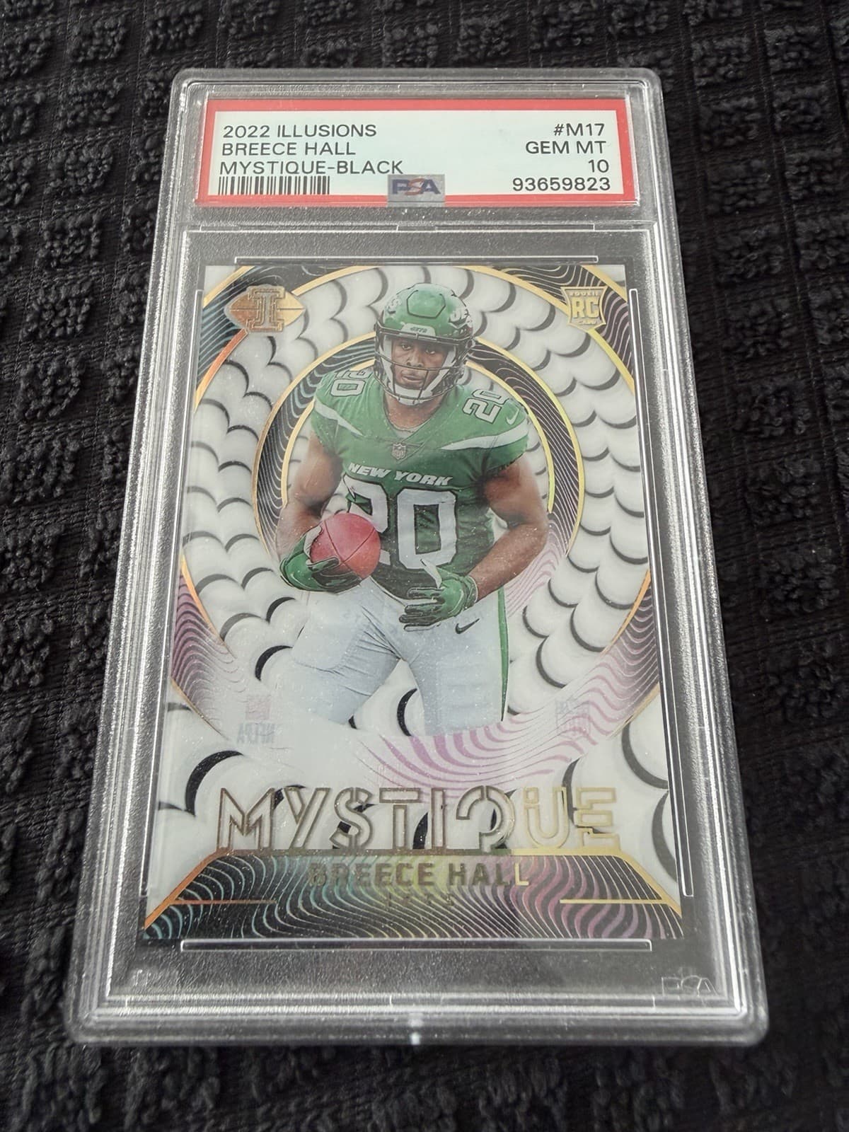 Breece Hall Panini Illusions Mystique #M17 Black