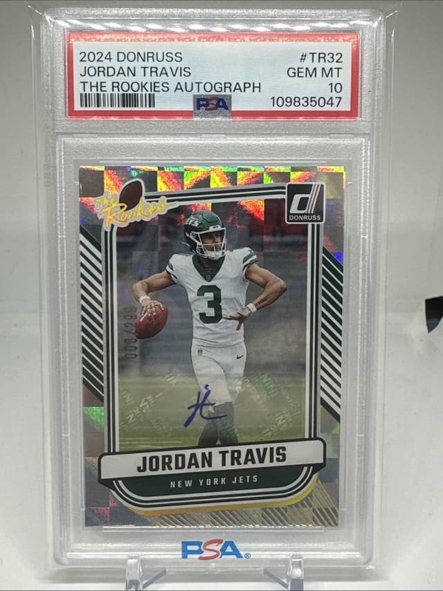 Jordan Travis Panini Donruss the Rookies Autographs #TR32 Base