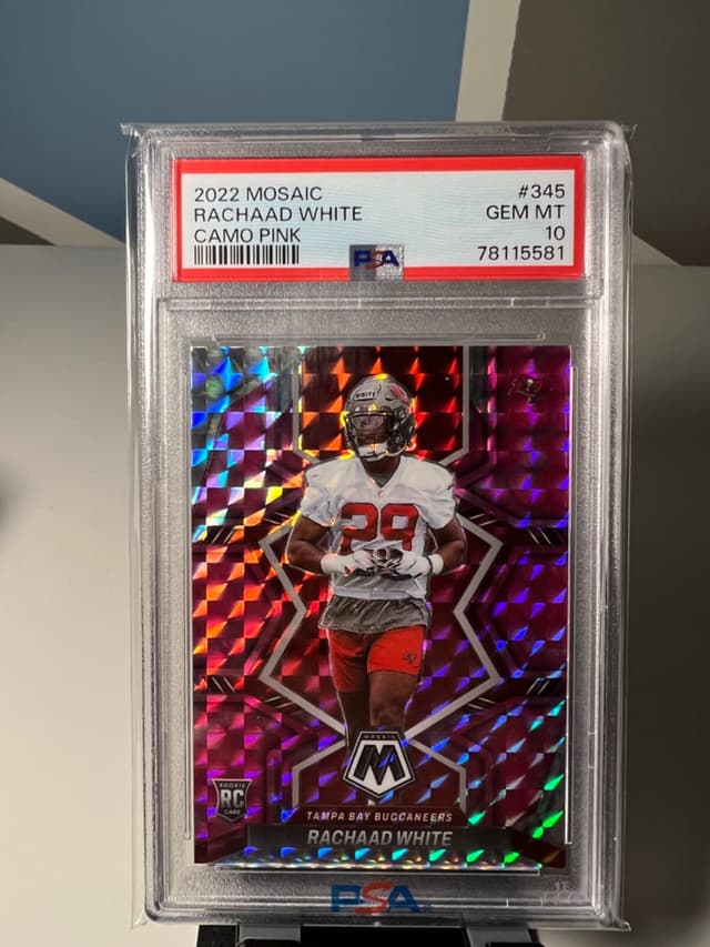 Rachaad White Panini Mosaic #345 Camo Pink