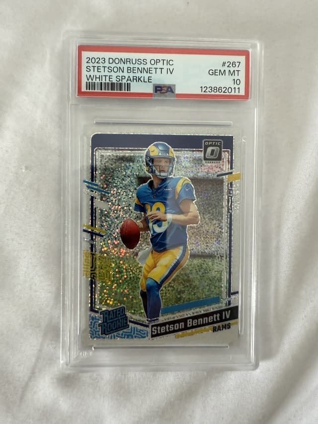 Stetson Bennett Panini Donruss Optic #267 White Sparkle