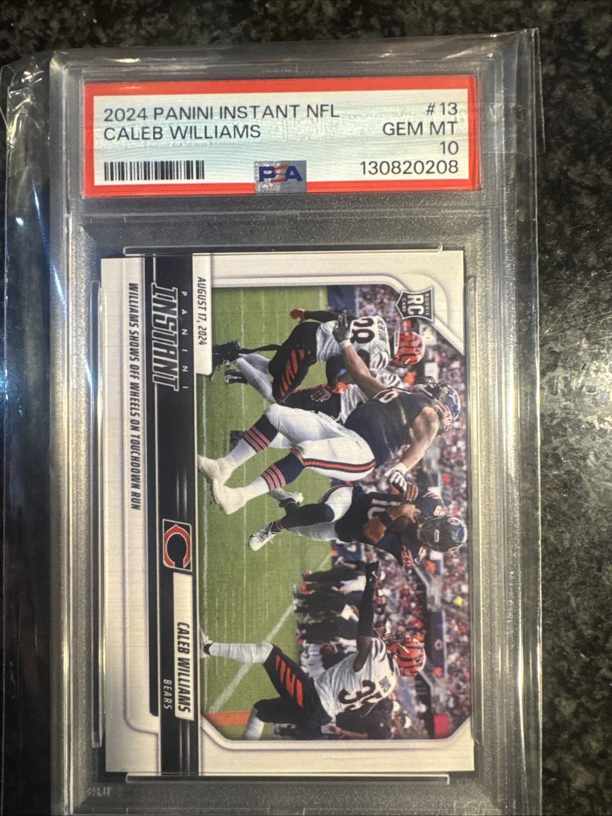 Caleb Williams Panini Instant NFL #13 Base