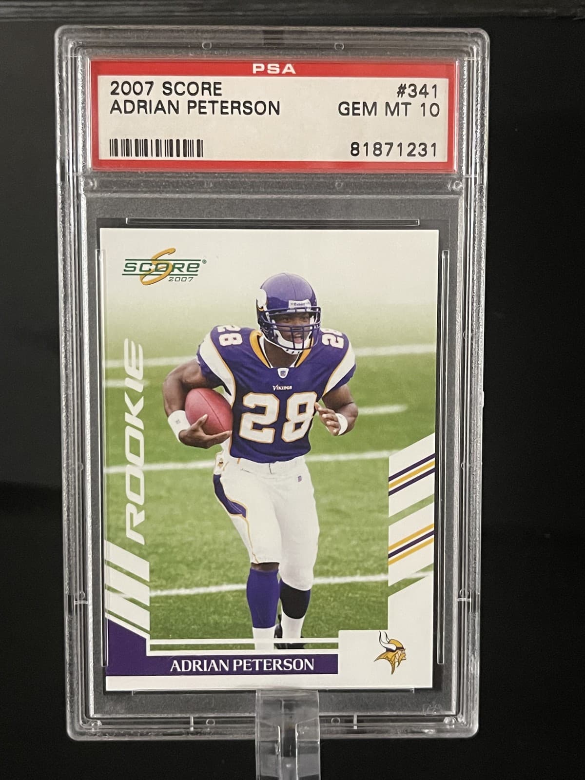 Adrian Peterson Score #341 Base