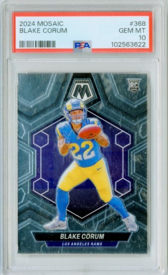 Blake Corum Panini Mosaic #368 Base