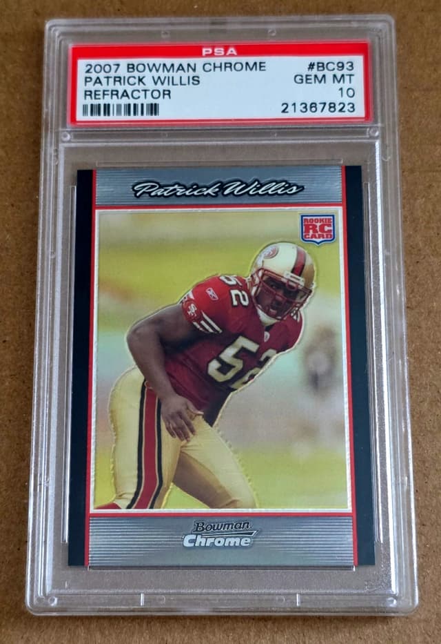 Patrick Willis Bowman Chrome #BC93 Refractor