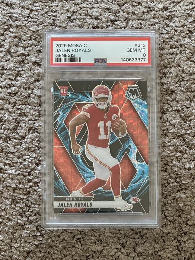 Jalen Royals Panini Mosaic #313 Genesis