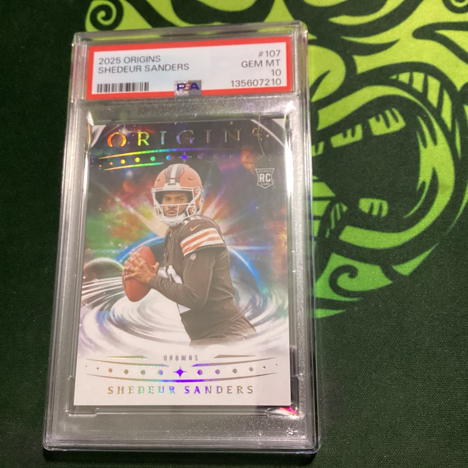 Shedeur Sanders Panini Origins #107 Base
