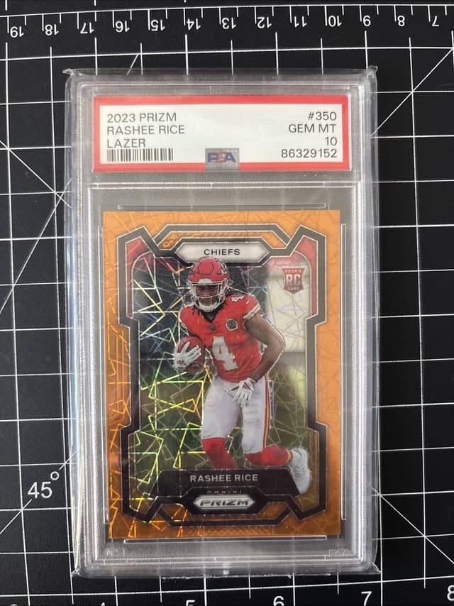 Rashee Rice Panini Prizm #350 Lazer Prizm