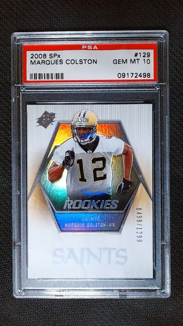 Marques Colston Spx #129 Base