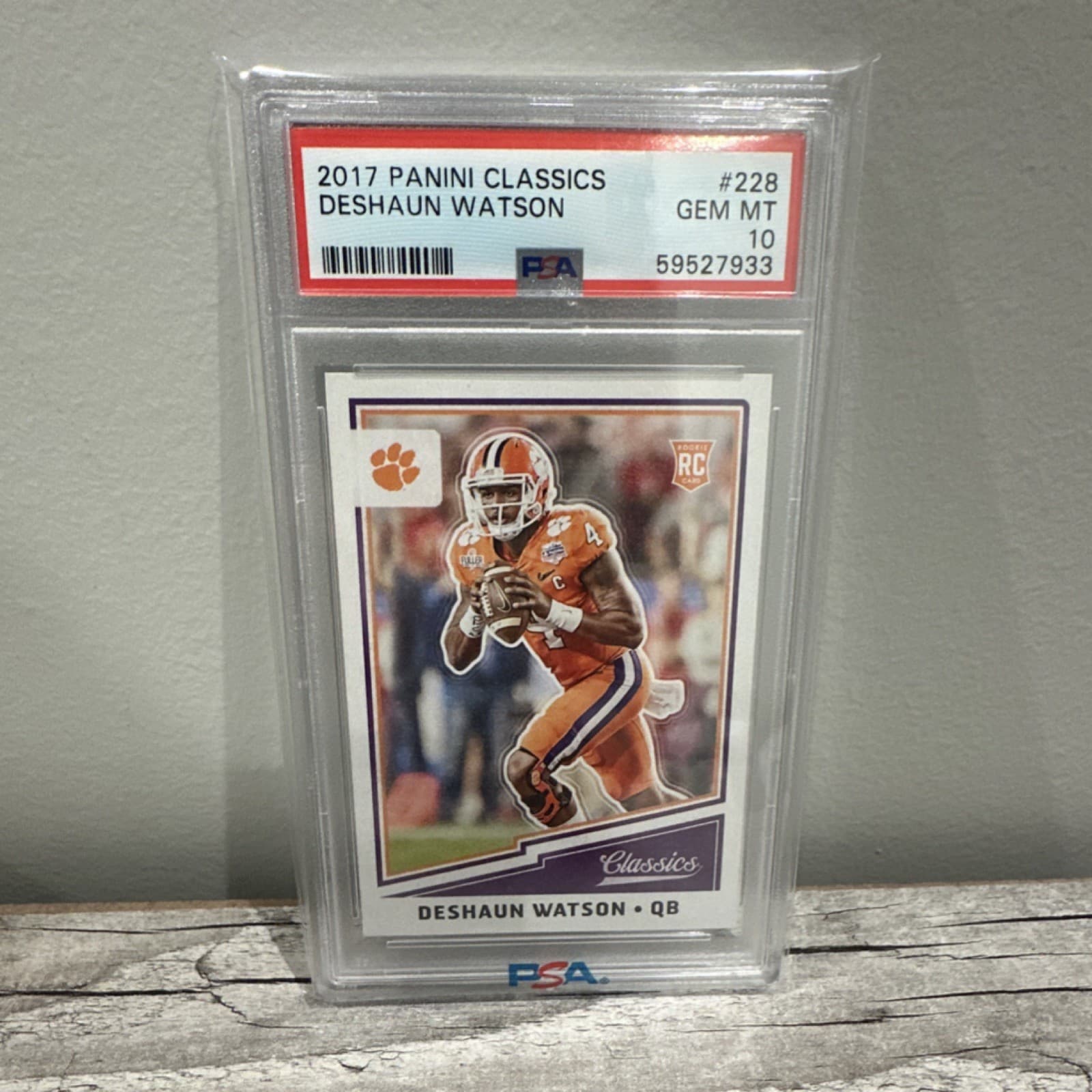 Deshaun Watson Panini Classics #228 Base
