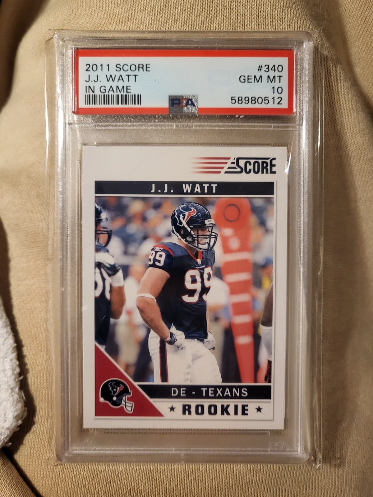 J.J. Watt Score #340 In Game