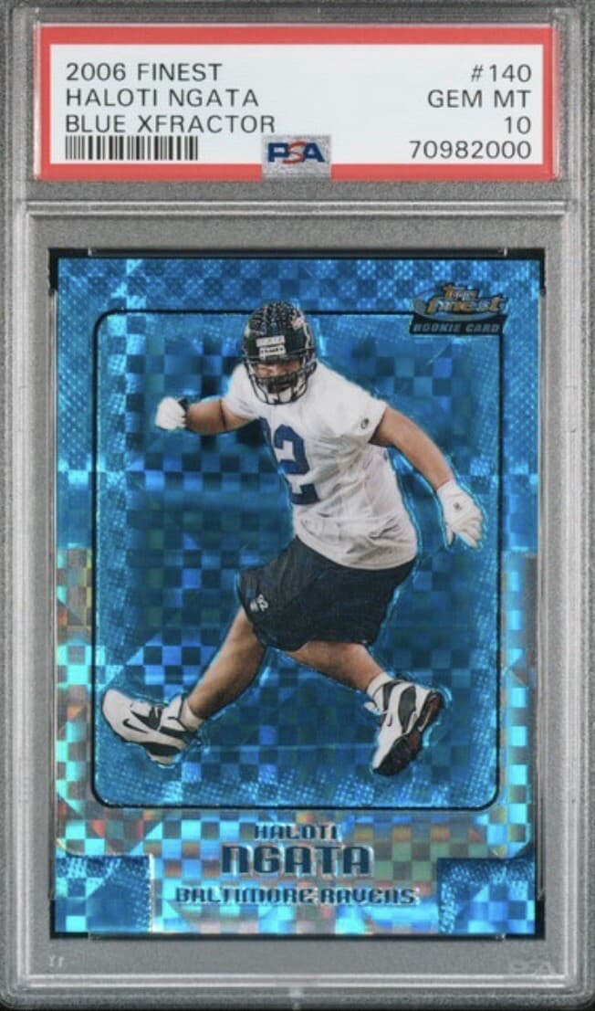 Haloti Ngata Finest #140 Blue Xfractor
