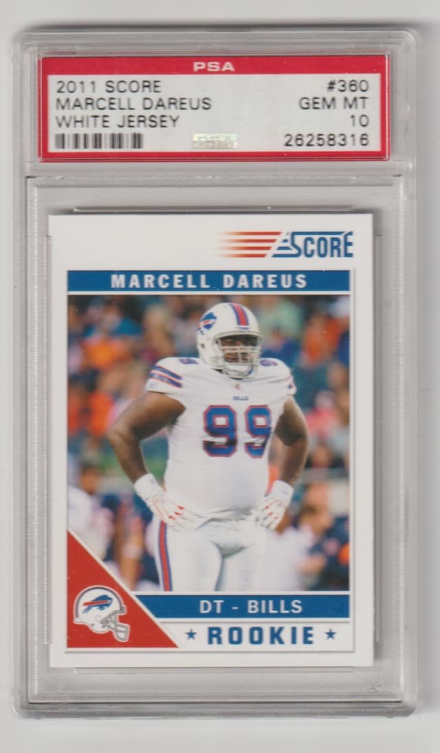 Marcell Dareus Score #360 White Jersey