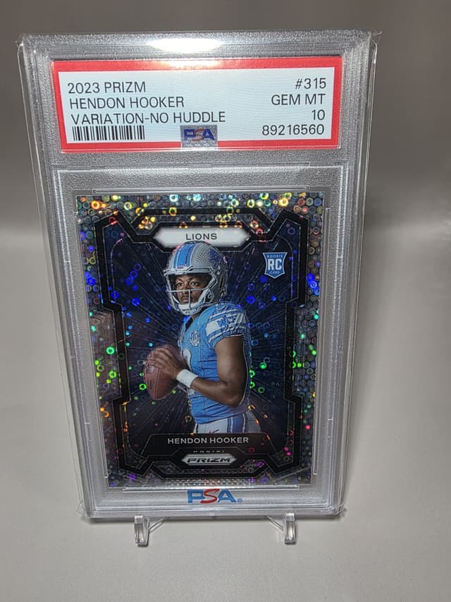 Hendon Hooker Panini Prizm #315 Variation-No Huddle