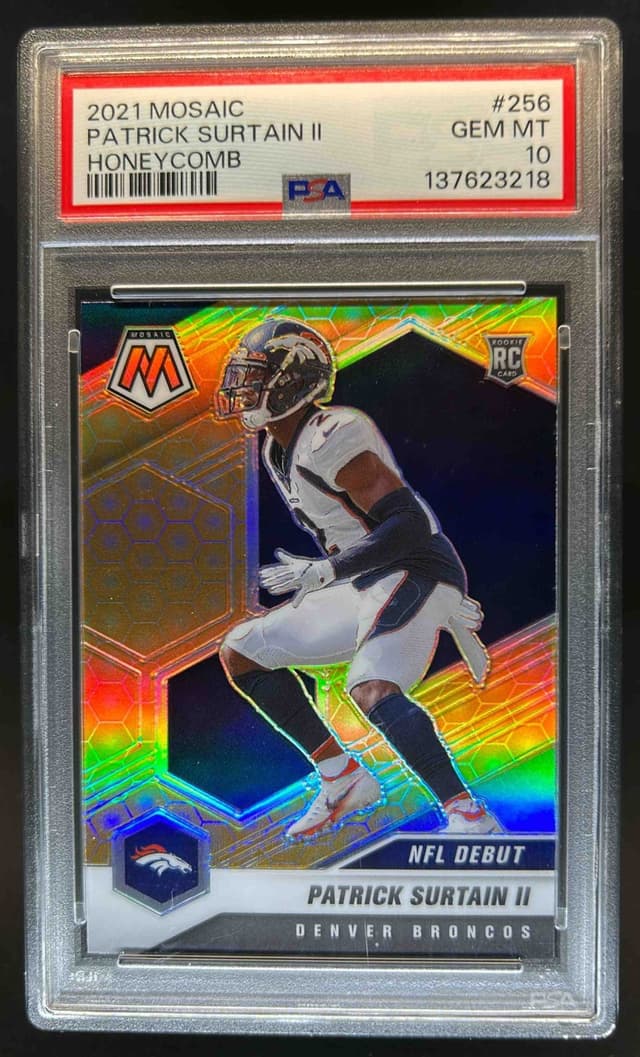 Patrick Surtain II Panini Mosaic #256 Honeycomb