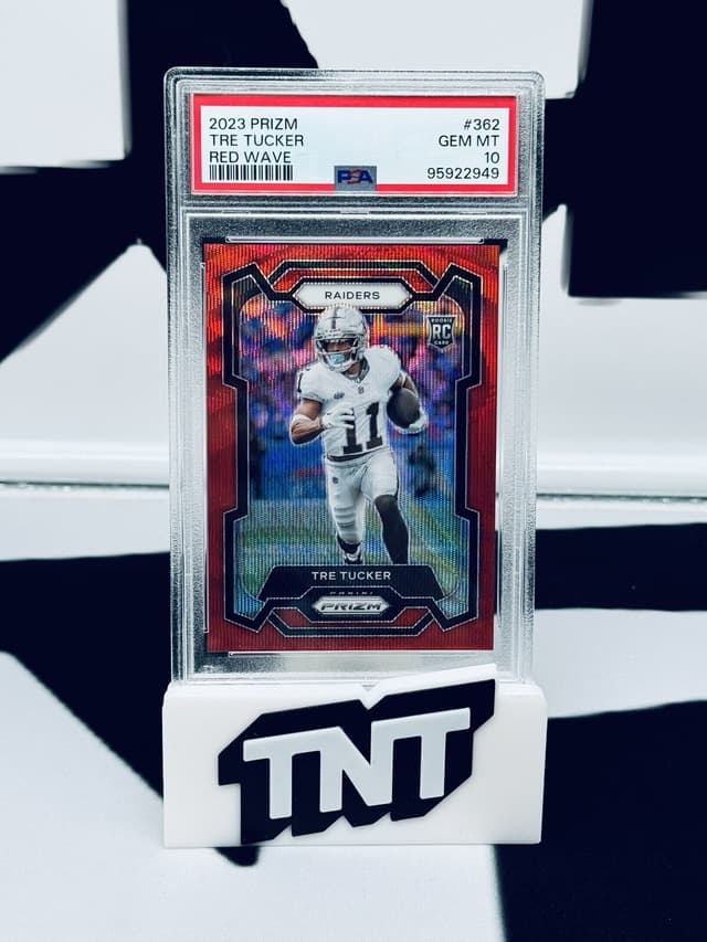 Tre Tucker Panini Prizm #362 Red Wave