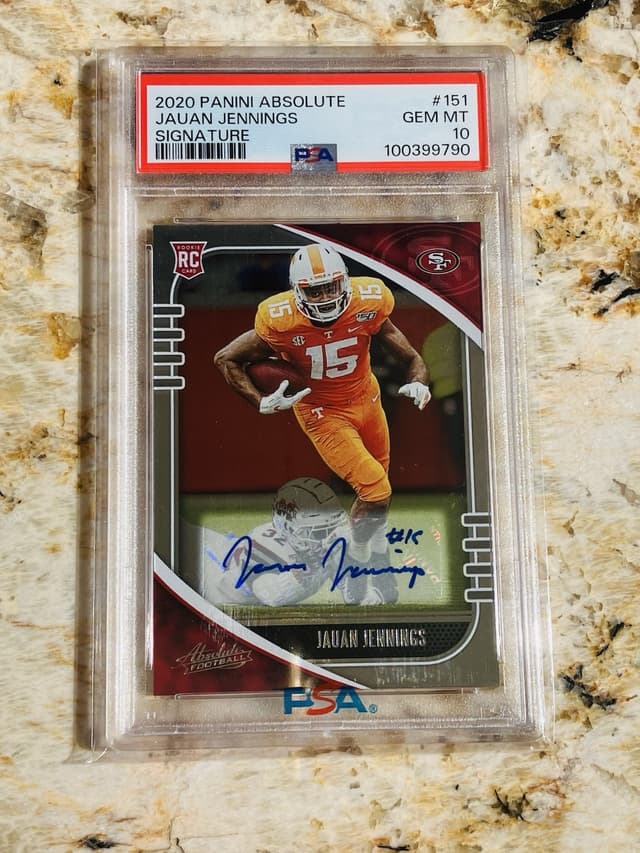 Jauan Jennings Panini Absolute #151 Signature