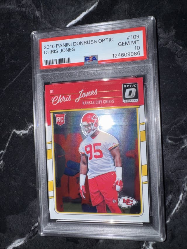 Chris Jones Panini Donruss Optic #109 Base