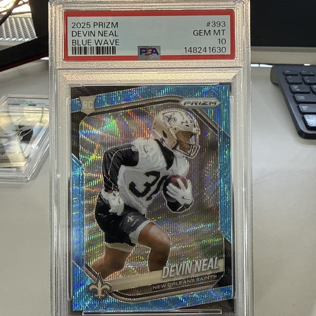 Devin Neal Panini Prizm #393 Blue Wave