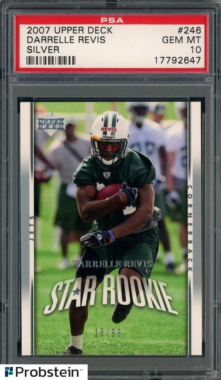 Darrelle Revis Upper Deck #246 Silver