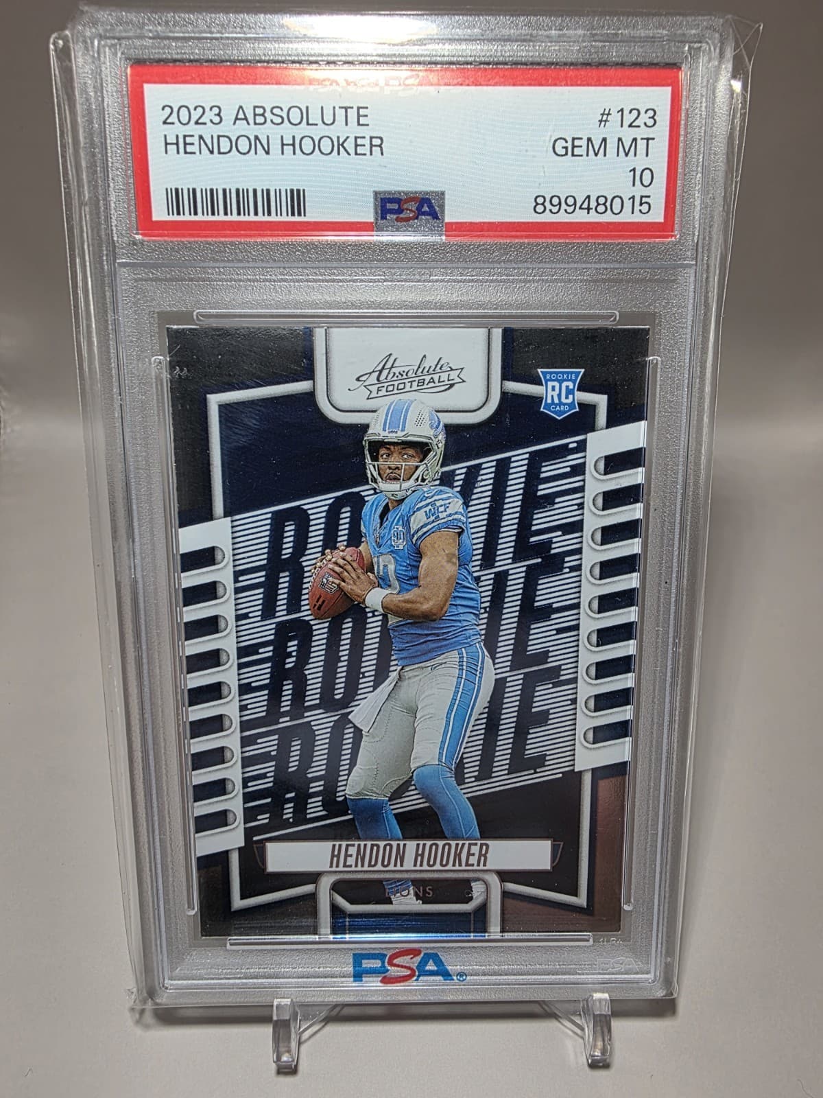 Hendon Hooker Panini Absolute #123 Base