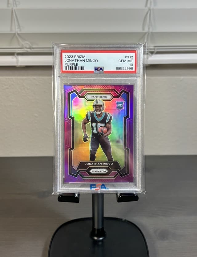 Jonathan Mingo Panini Prizm #312 Purple Prizm