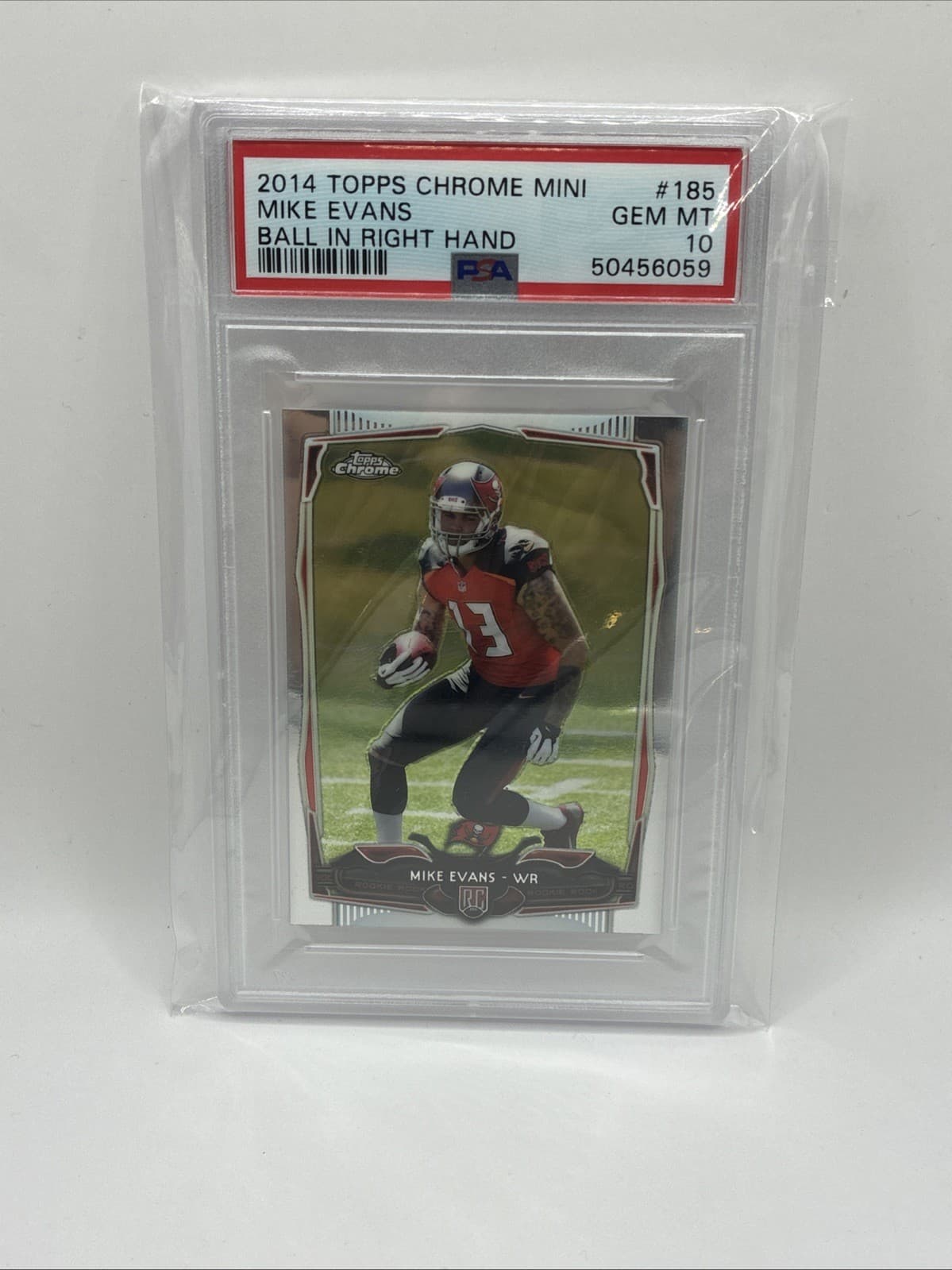 Mike Evans Topps Chrome #185 Refractor