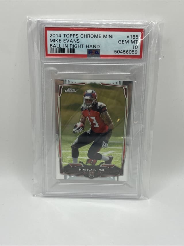 Mike Evans Topps Chrome #185 Refractor