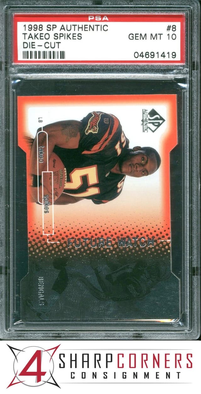 Takeo Spikes SP Authentic #8 Die-Cut