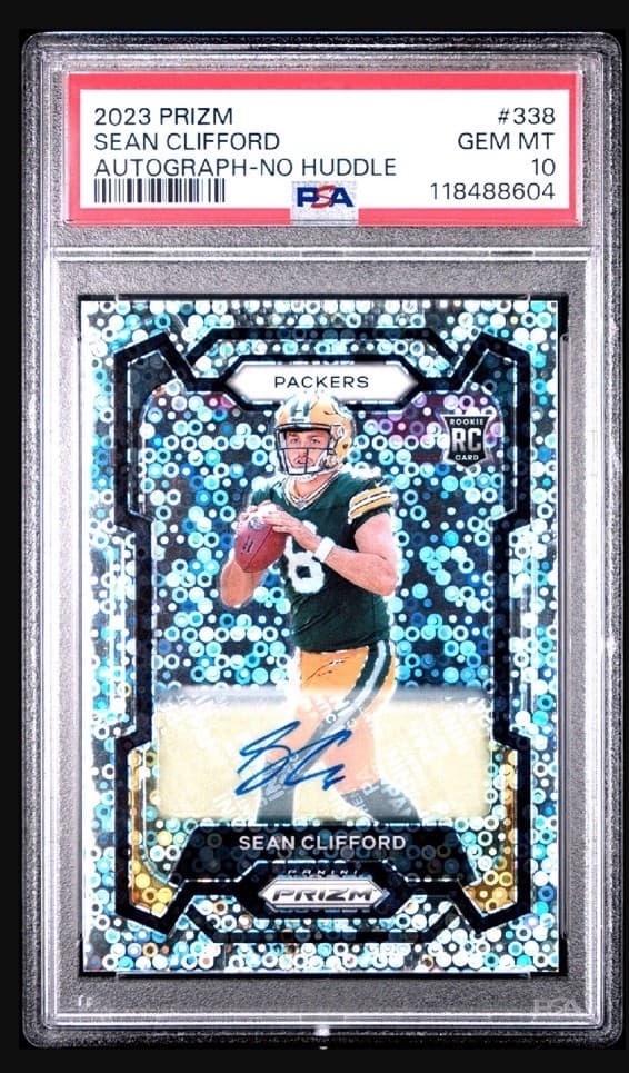 Sean Clifford Panini Prizm #338 Autograph-No Huddle