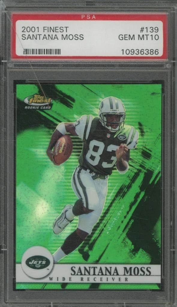 Santana Moss card image