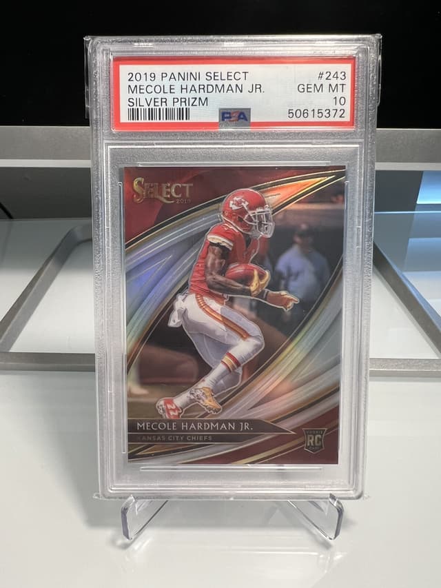 Mecole Hardman Panini Select #243 Silver Prizm