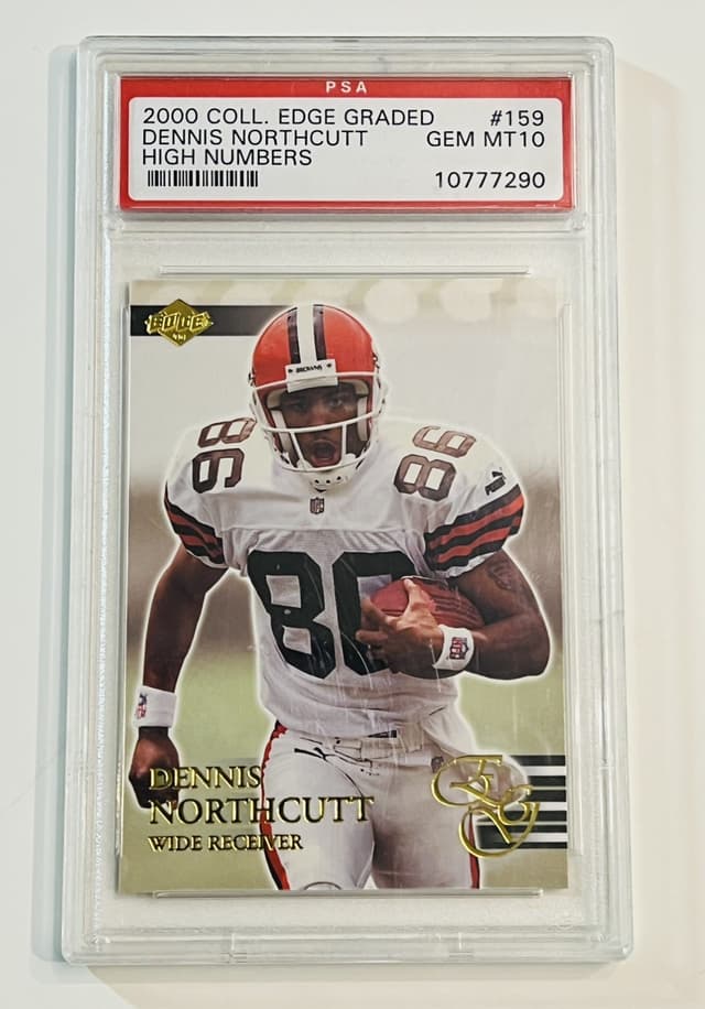 Dennis Northcutt Collector's Edge Graded #159 Base