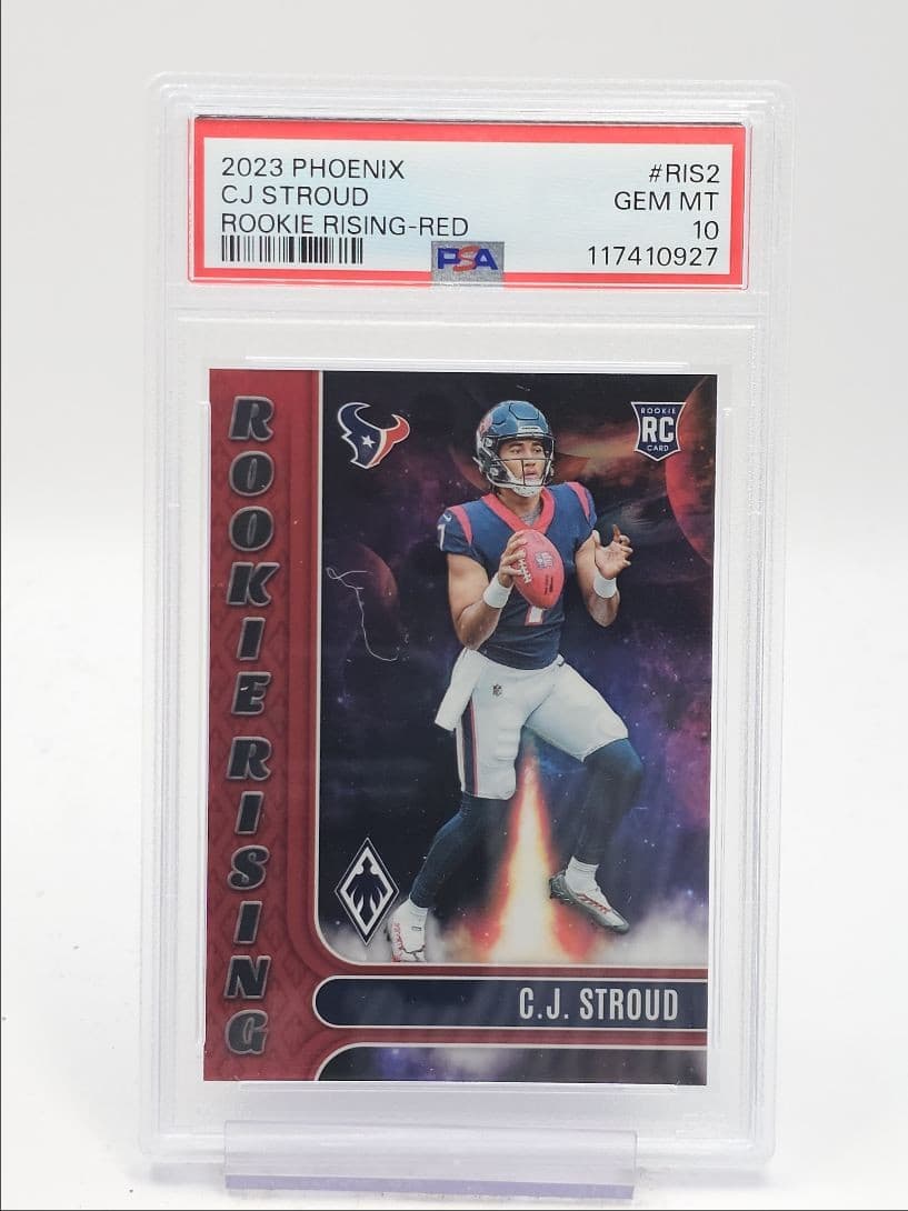 C.J. Stroud Panini Phoenix Rookie Rising #RIS2 Red
