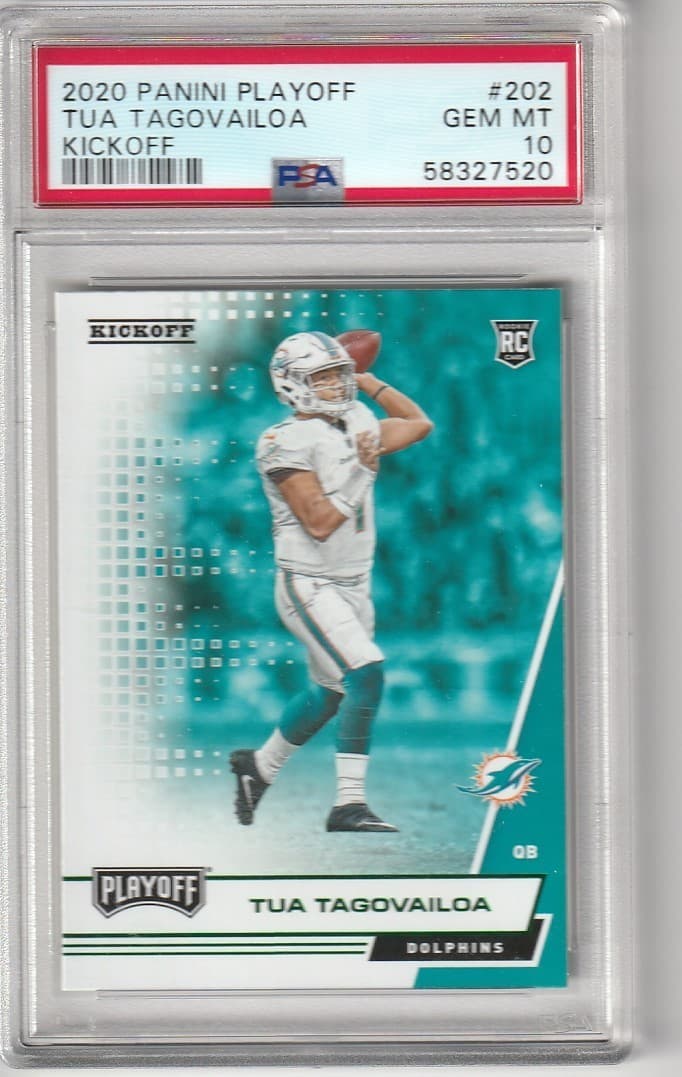 Tua Tagovailoa Panini Playoff #202 Kickoff