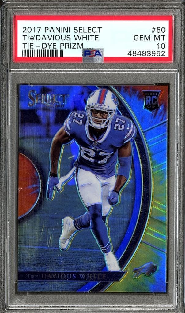 Tre'Davious White Panini Select #80 Tie-Dye Prizm
