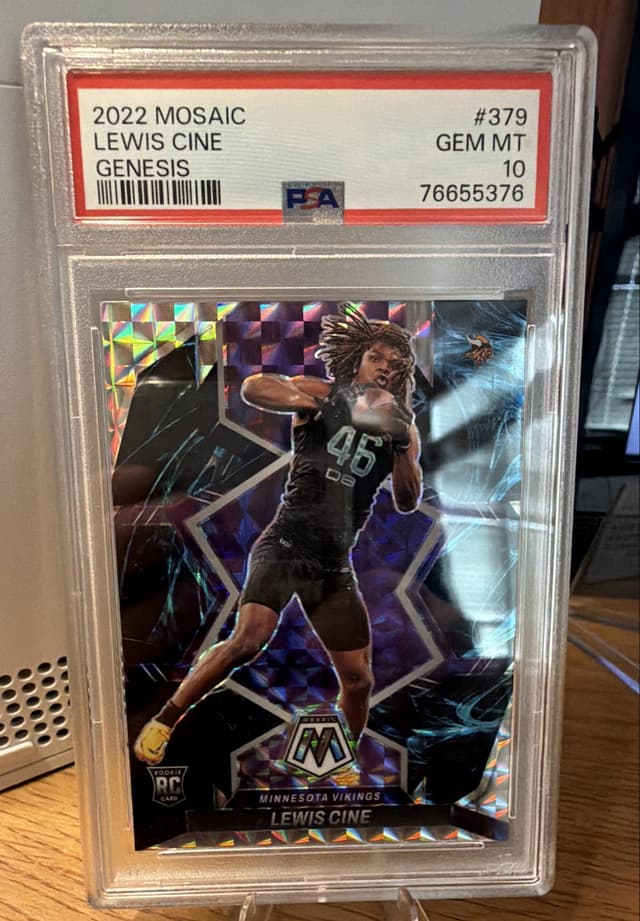 Lewis Cine Panini Mosaic #379 Genesis