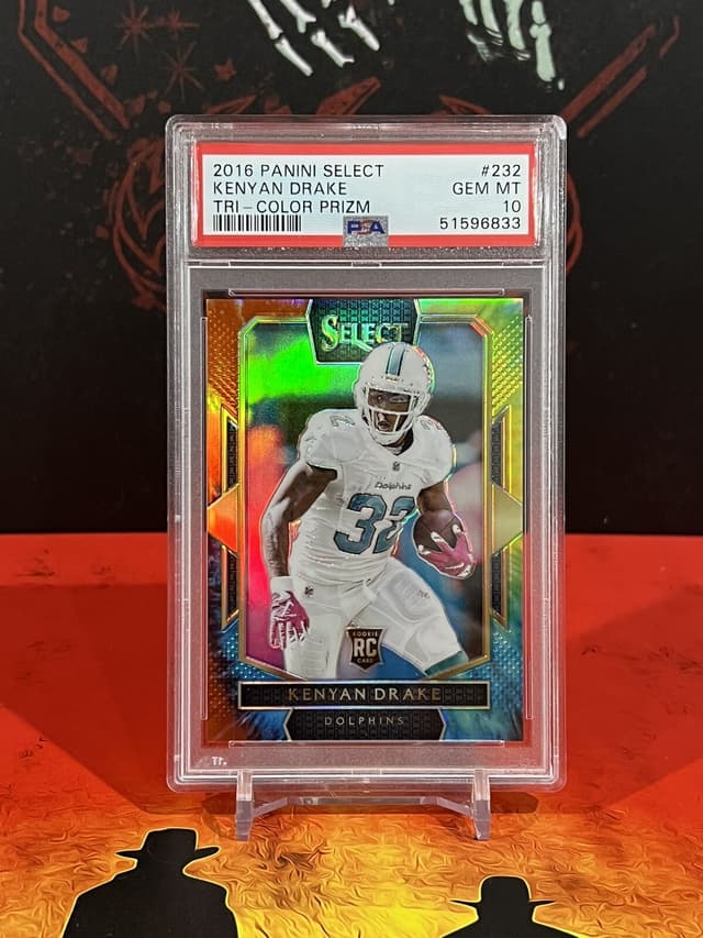 Kenyan Drake Panini Select #232 Tri-Color Prizm