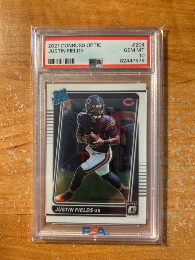 Justin Fields Panini Donruss Optic #204 Base