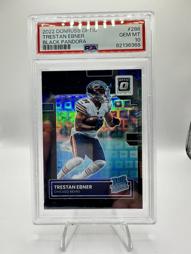 Trestan Ebner Panini Donruss Optic #286 Black Pandora