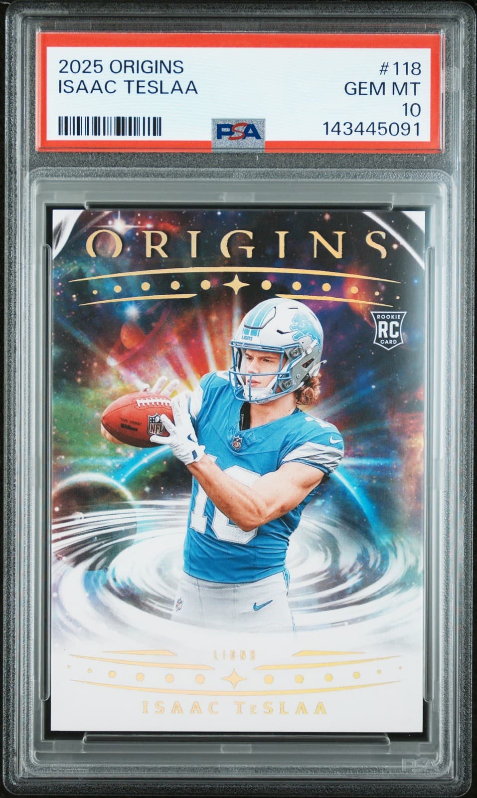 Isaac TeSlaa Panini Origins #118 Base