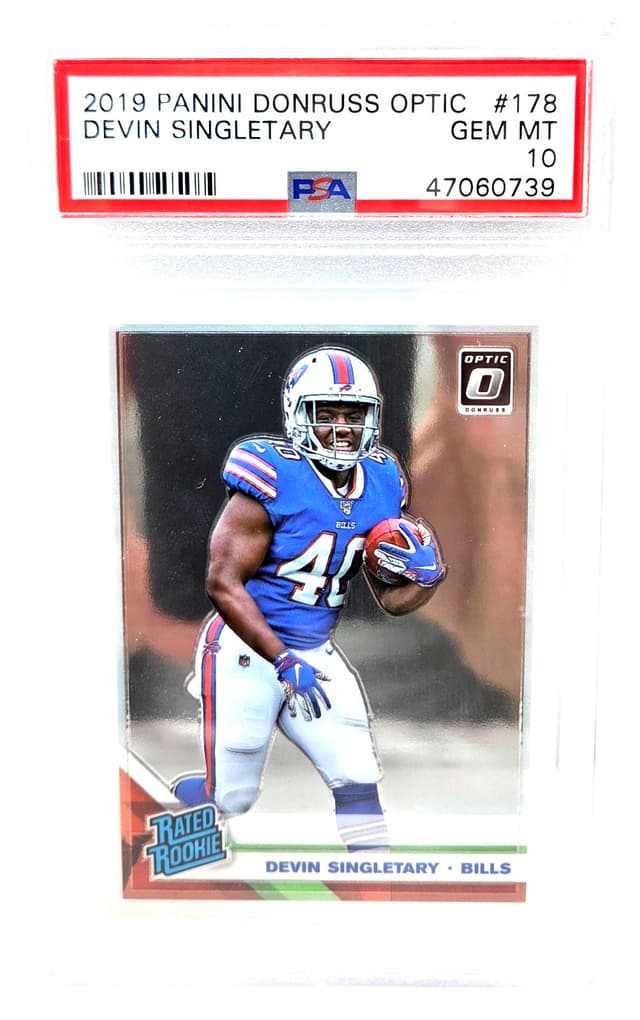 Devin Singletary Panini Donruss Optic #178 Base