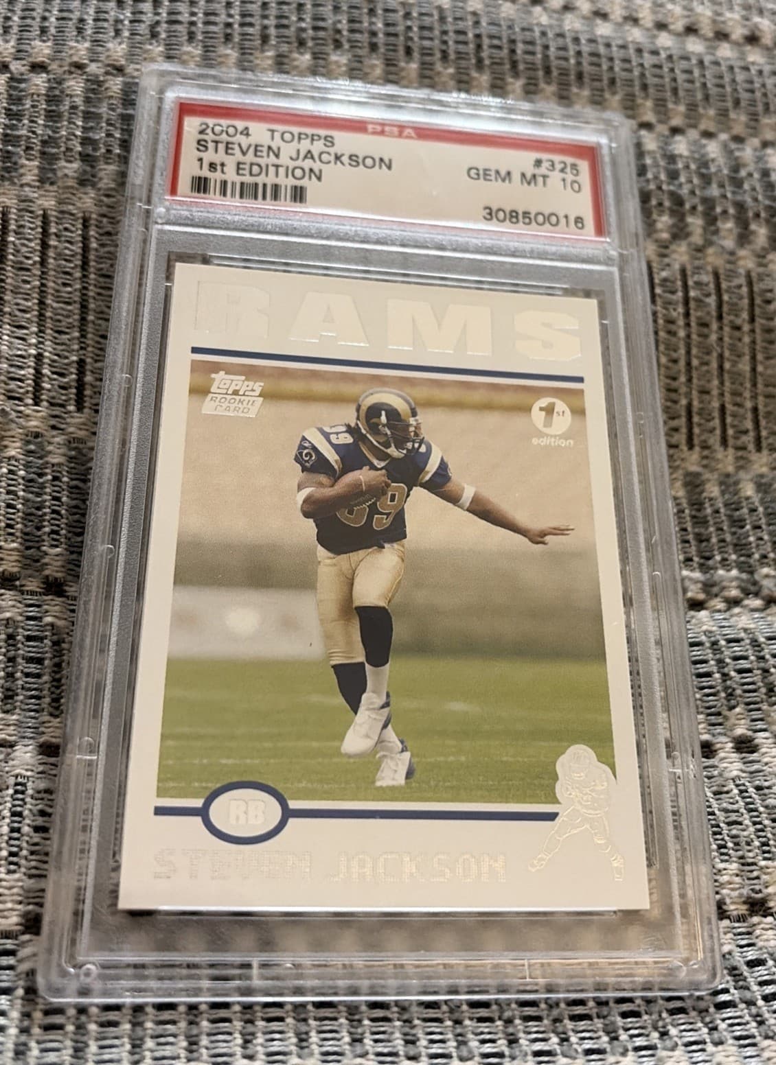 Steven Jackson Topps #325 1st Edition