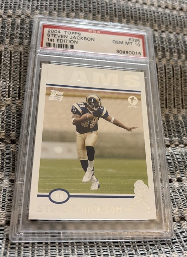 Steven Jackson Topps #325 1st Edition