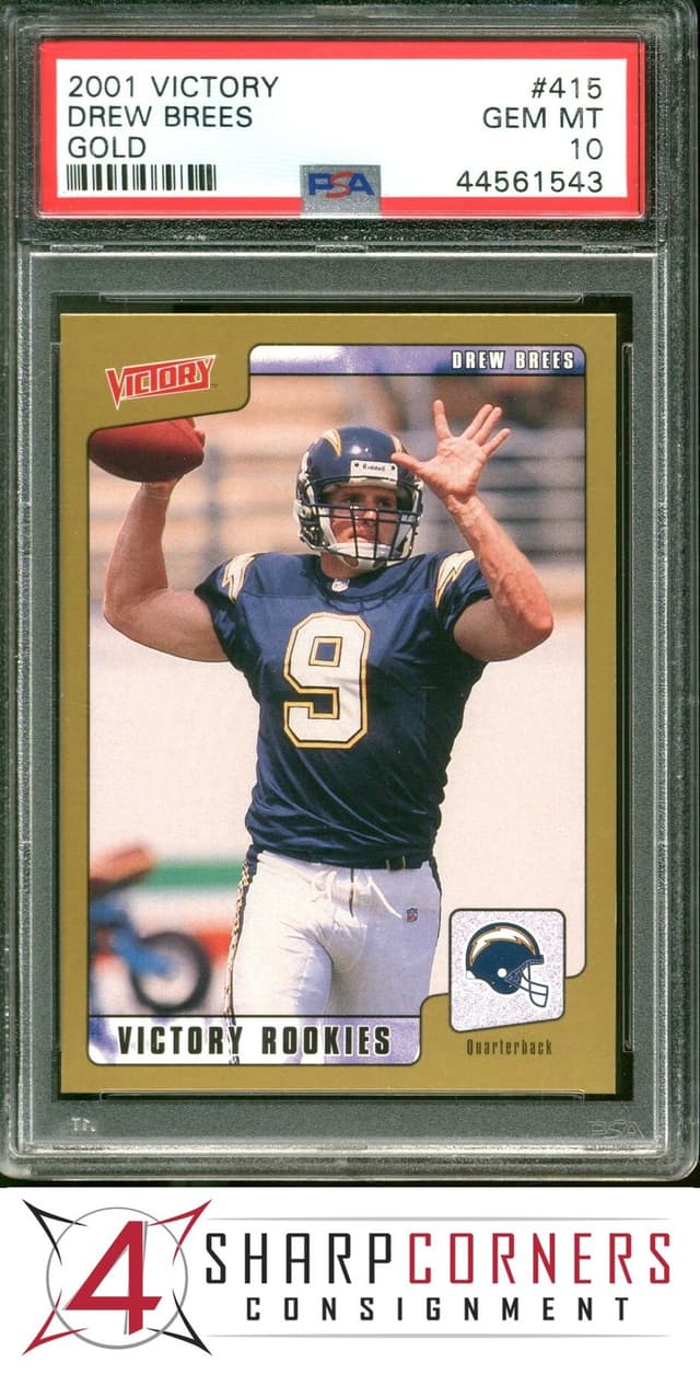 Drew Brees Victory #415 Gold