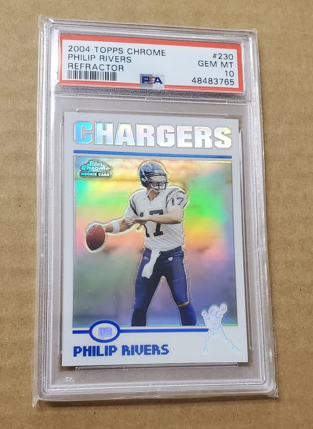Philip Rivers Topps Chrome #230 Refractor